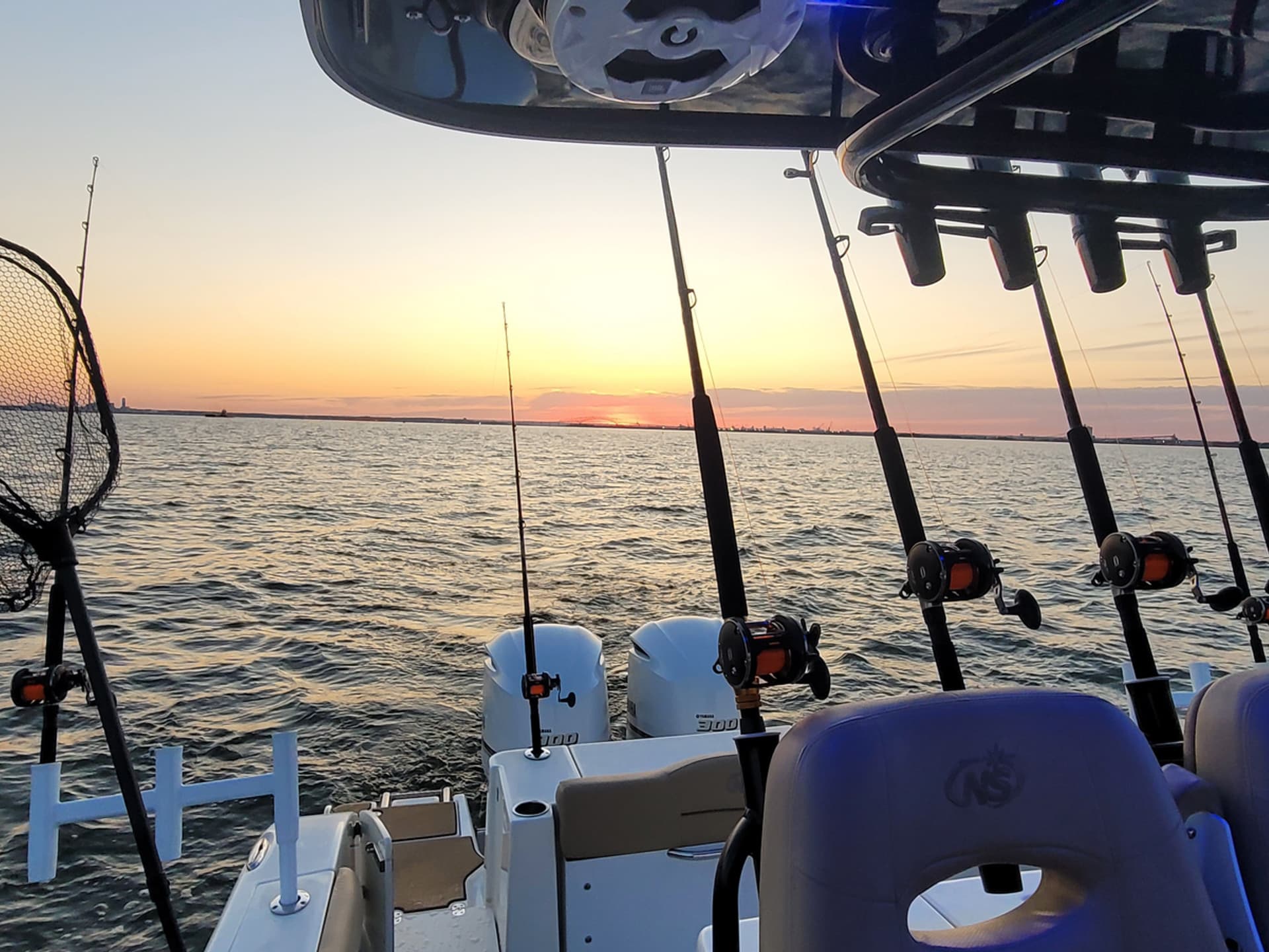 Stella at sunset on the Chesapeake Bay